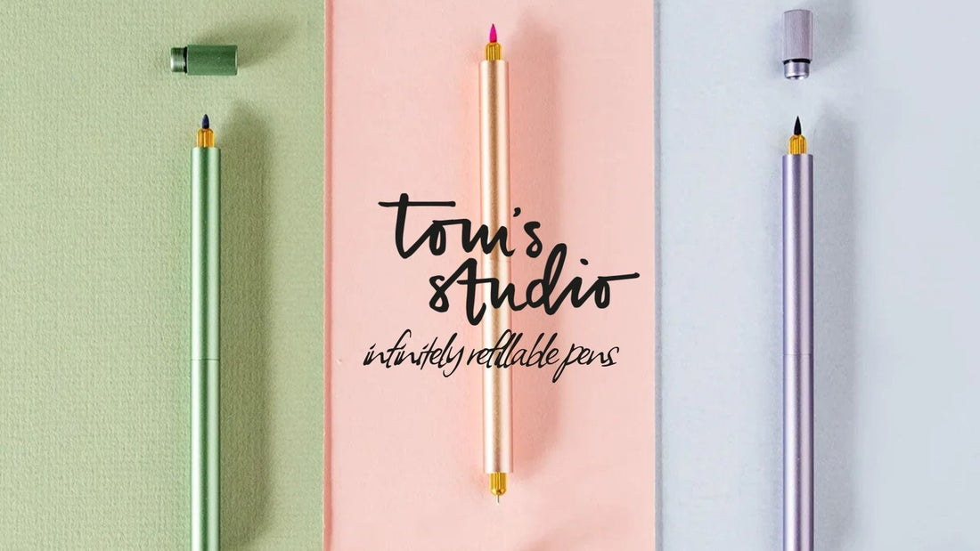 Tom’s Studio Pens: The Infinitely Refillable Pens Designed to Last a Lifetime