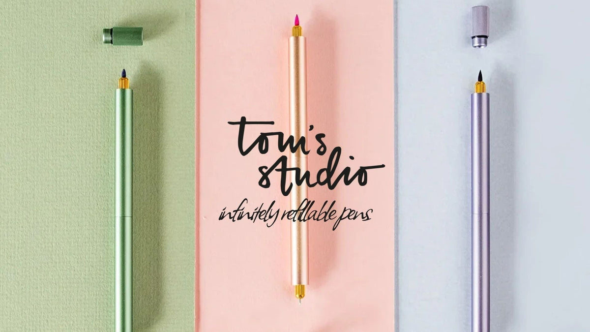 Tom’s Studio Pens: The Infinitely Refillable Pens Designed to Last a Lifetime