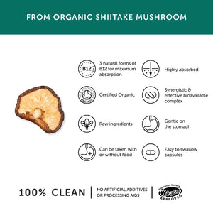 Together Health Vitamin B12 Vegan & Organic Supplement x30 – Compostable Packet