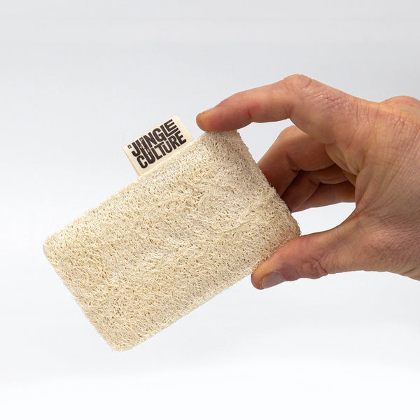Jungle Culture Loofah & Sponge Kitchen Sponge Scrubbers - x4 Pack