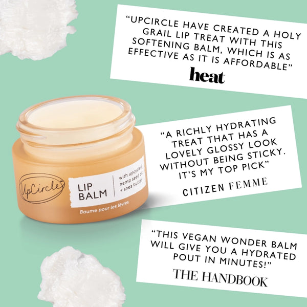 UpCircle Natural Vegan Lip Balm with Hemp Seed Oil
