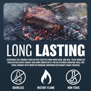 Natural Firelighters - x200 Pack