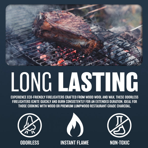 Natural Firelighters - x200 Pack