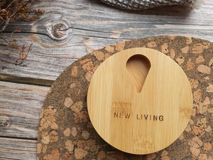 New Living Eco Bamboo Weekly Pill Box