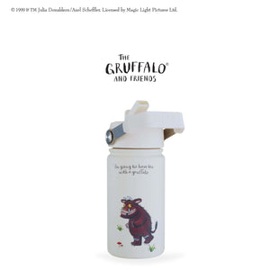 One Green Bottle Stainless Steel Kids Water Bottle 400ml - Gruffalo Cream
