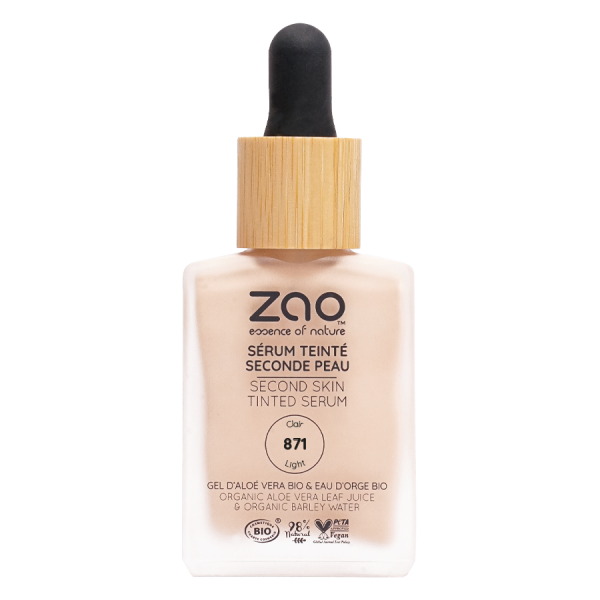 Zao Second Skin Tinted Serum
