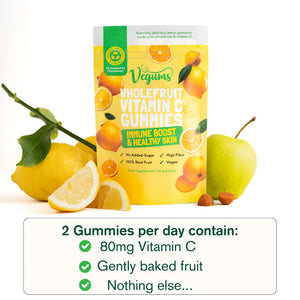Vegums Vegan Vitamins - Wholefruit Vitamin C