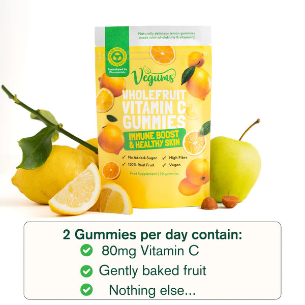 Vegums Vegan Vitamins - Wholefruit Vitamin C