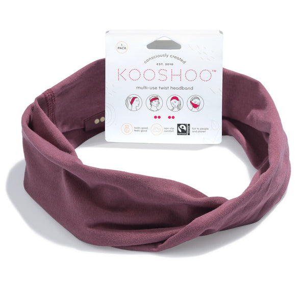KooShoo Organic Twist Headbands