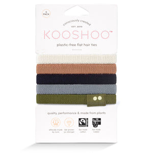 KooShoo Plastic Free Hair Ties