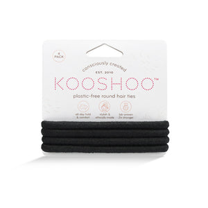 KooShoo Plastic Free Round Mondo Hair Ties
