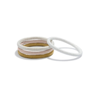 KooShoo Plastic Free Round Mondo Hair Ties