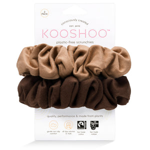 KooShoo Organic Hair Scrunchies