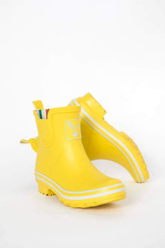 Evercreatures Natural Rubber Ankle Wellies - Yellow