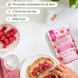 Vegums Vegan Vitamins - Sugar-Free A-Z Multivitamin