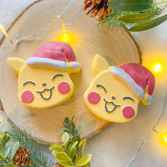 Bathe Enchanted Bath Bomb - Festive Pikachu