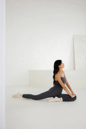 Arctic Fox 100% Bamboo Pilates Grip Socks