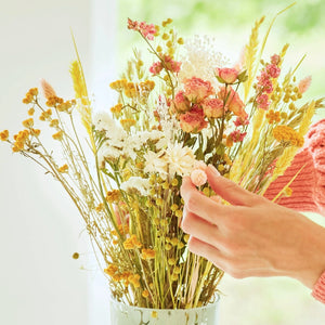Wildflowers by Floriette Dried Flower Bouquet 50cm - Pink Lemonade