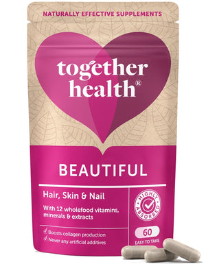 Together Health Hair, Skin & Nails Vegan & Organic Supplement x30 – Compostable Packet