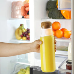 Zero Waste Kitchen Fridge Glass Carafe - x2 Pack