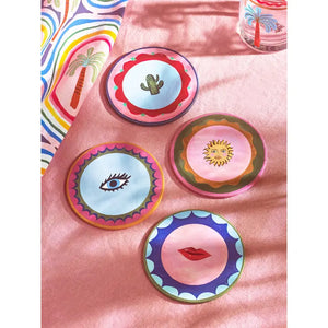 Eleanor Bowmer Icon Cork Backed Coasters - x4 Pack