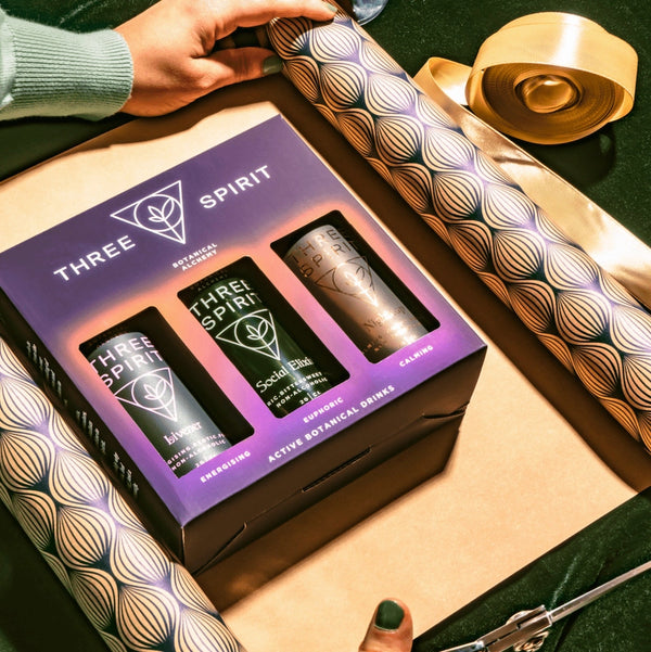 Three Spirit Non-Alcoholic Spirit Gift Set