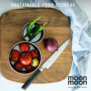 MoonMoon Stainless Steel Snack Pots - x3 Pack