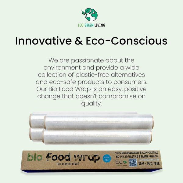 Eco Green Living Certified Compostable Bio Cling Film