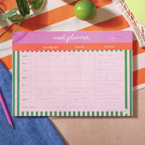 Good Tuesday Weekly Meal Planner - A4