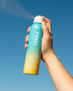 Coola Organic Suncream SPF 30 Pina Colada - Aluminium Spray Bottle
