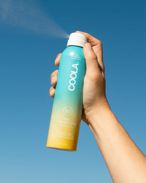 Coola Organic Suncream SPF 30 Pina Colada - Aluminium Spray Bottle