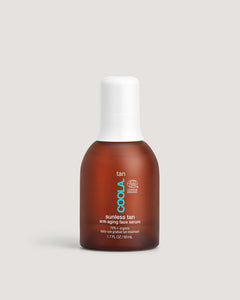 Coola Organic Sunless Tan Anti-Aging Face Serum - Glass Bottle