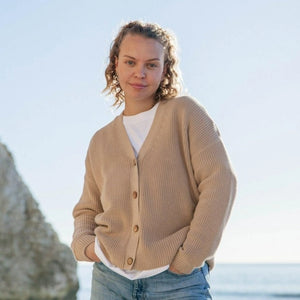 Rapanui Organic Cotton Brook Knitted Cardigan