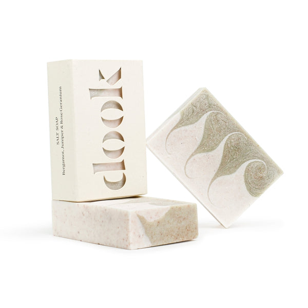 Dook Scottish Salt Soap Bar 120g - Bergamot, Juniper & Rose Geranium