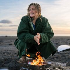 Rapanui Recycled Shorebreak Changing Robe Women's