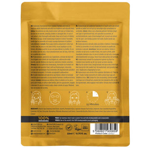 BEAUTYPRO 100% Compostable Sheet Face Mask - Hyaluronic Acid Hydrating Sheet Mask