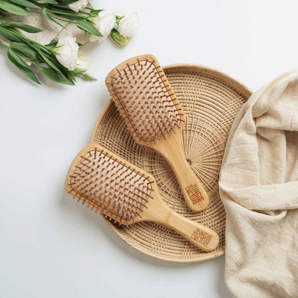 Jungle Culture Bamboo Paddle Hairbrush