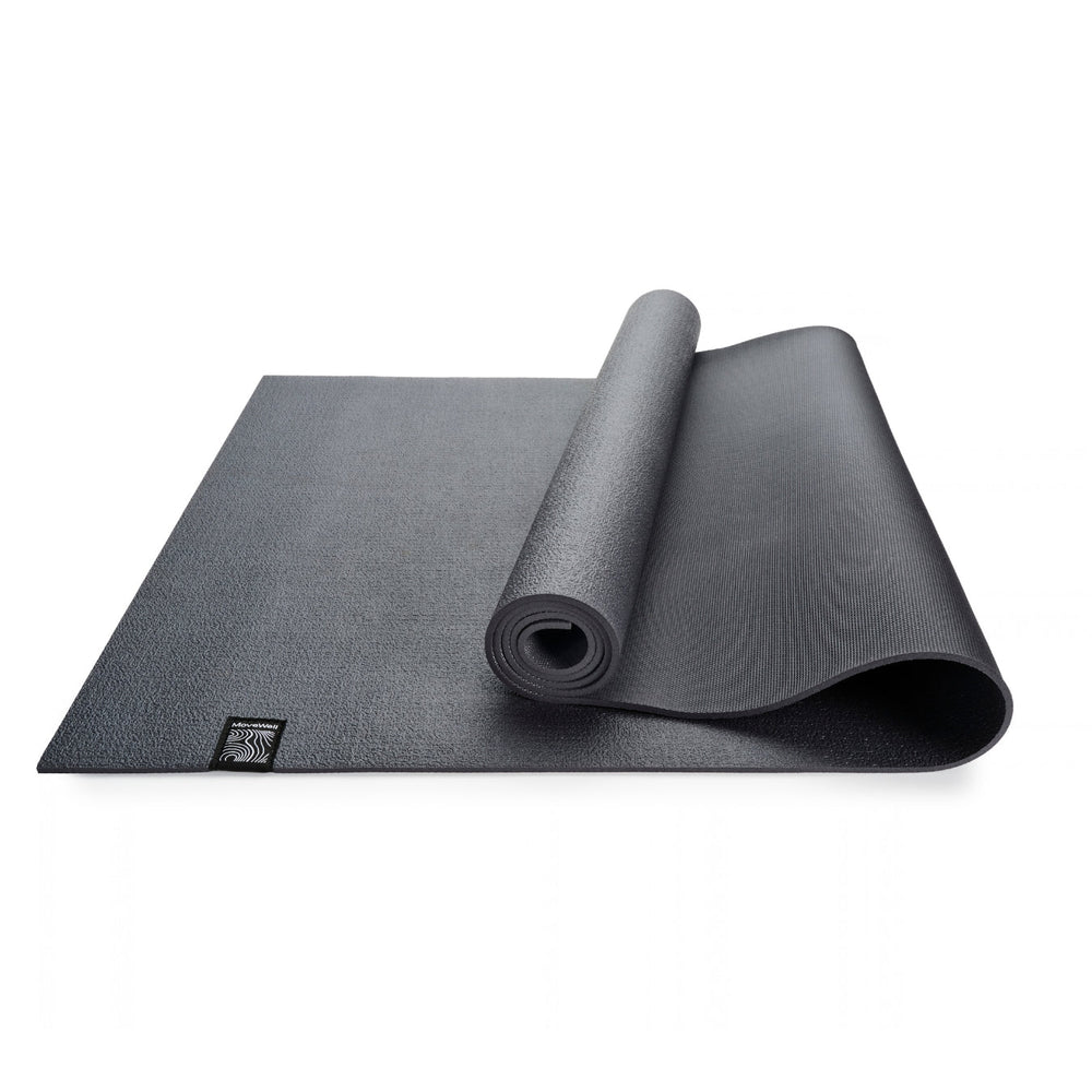 Movewell Pro Yoga & Pilates Mat Ebony - OEKO-TEX®