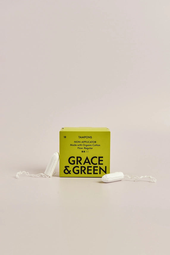Grace & Green Non-Applicator Organic Tampons