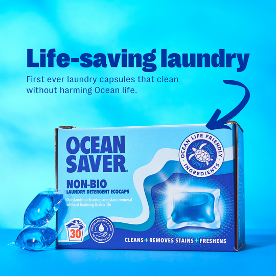 OceanSaver Non-Bio Eco Laundry Capsules - x30 Pack