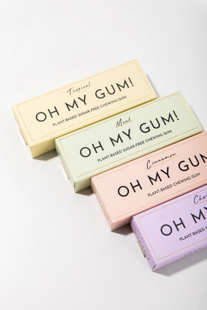 OH MY GUM Plastic Free Chewing Gum
