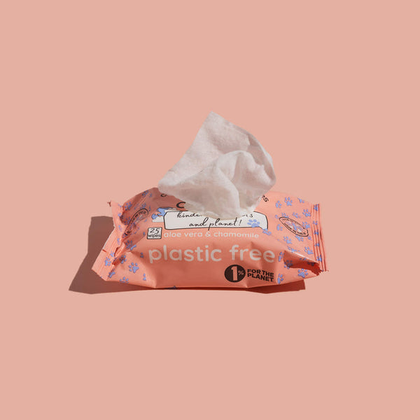 Adios Plastic Compostable 100% Compostable Pet Wet Wipes