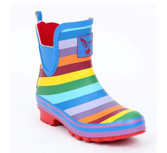Evercreatures Natural Rubber Wellies - Rainbow