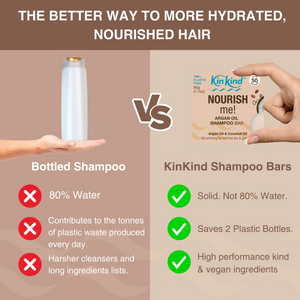 KinKind Nourish Me Shampoo Bar 50g - for Dry & Normal Hair