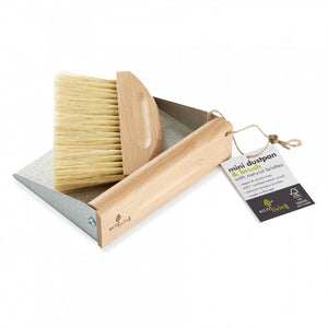 Eco Living MINI Dust Pan & Brush Set With Magnets