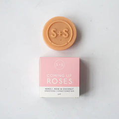Salt + Steam Coming Up Roses Conditioner Bar 50g - For Frizzy Hair