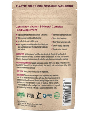 Together Health Gentle Iron Vegan & Organic Supplement x30 – Compostable Packet