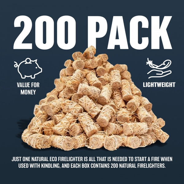 Natural Firelighters - x200 Pack