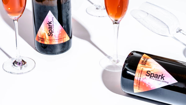 Three Spirit Blurred Vines Sparkling Non-Alcoholic Wine