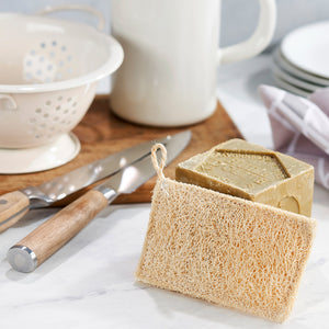 Eco Living Loofah Kitchen Sponge Scrubber